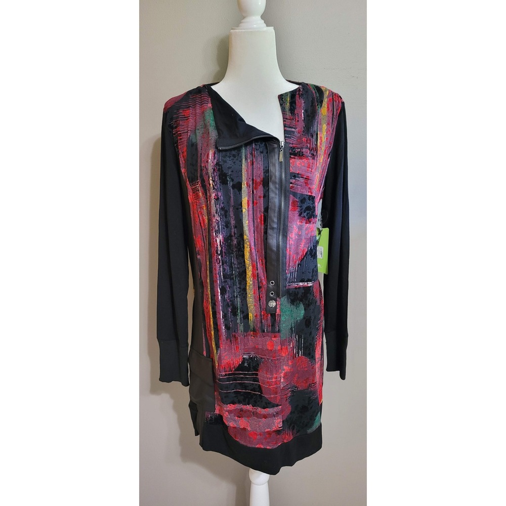 NWT Dolcezza Side Zipper Dress